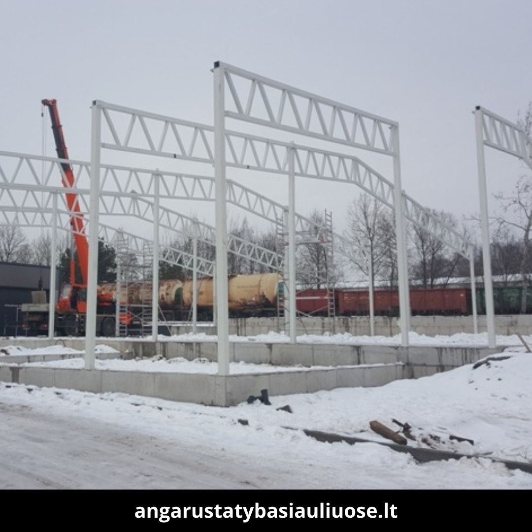 Angarų statyba Šiauliuose atlikti darbai 7