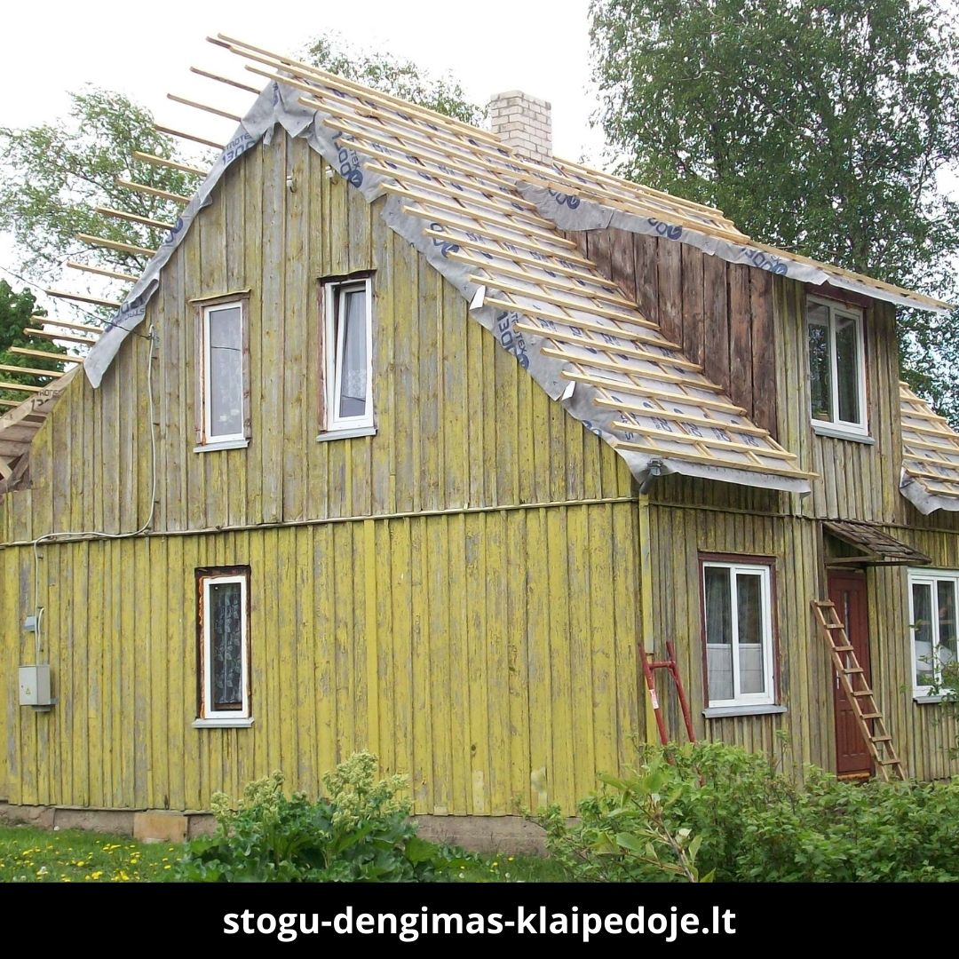 Stogų dengimas Klaipėdoje atlikti darbai 4