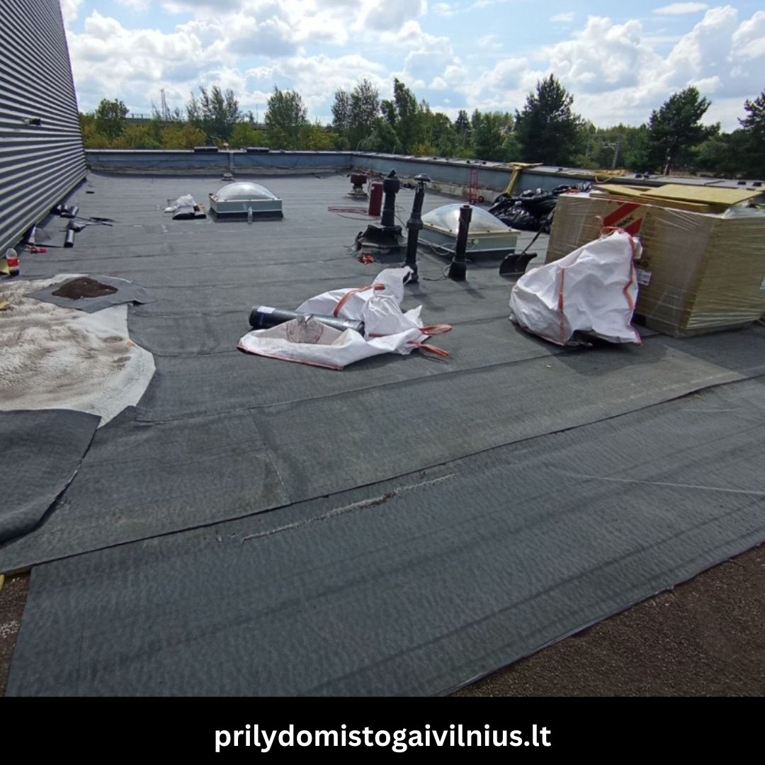 Prilydomi stogai Vilniuje atlikti darbai 5