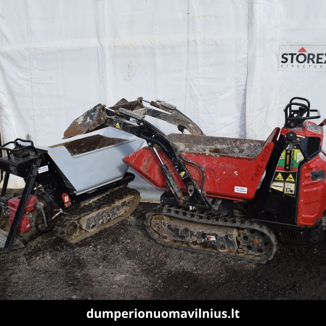 Dumperio nuoma Vilniuje 2