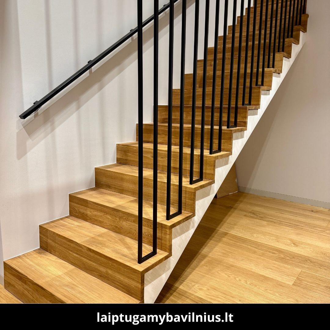 Laiptų gamyba Vilniuje atlikti darbai 7