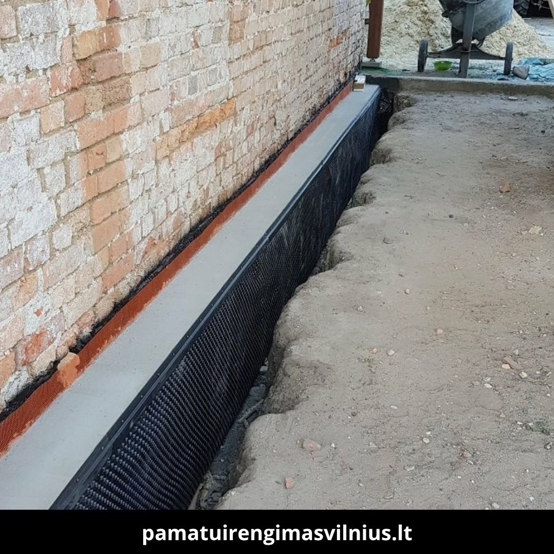 Pamatų įrengimas Vilniuje darbai 2