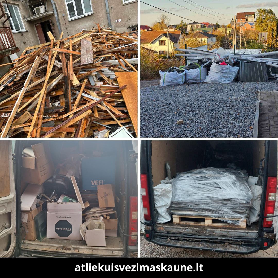 Atliekų išvežimas Kaune