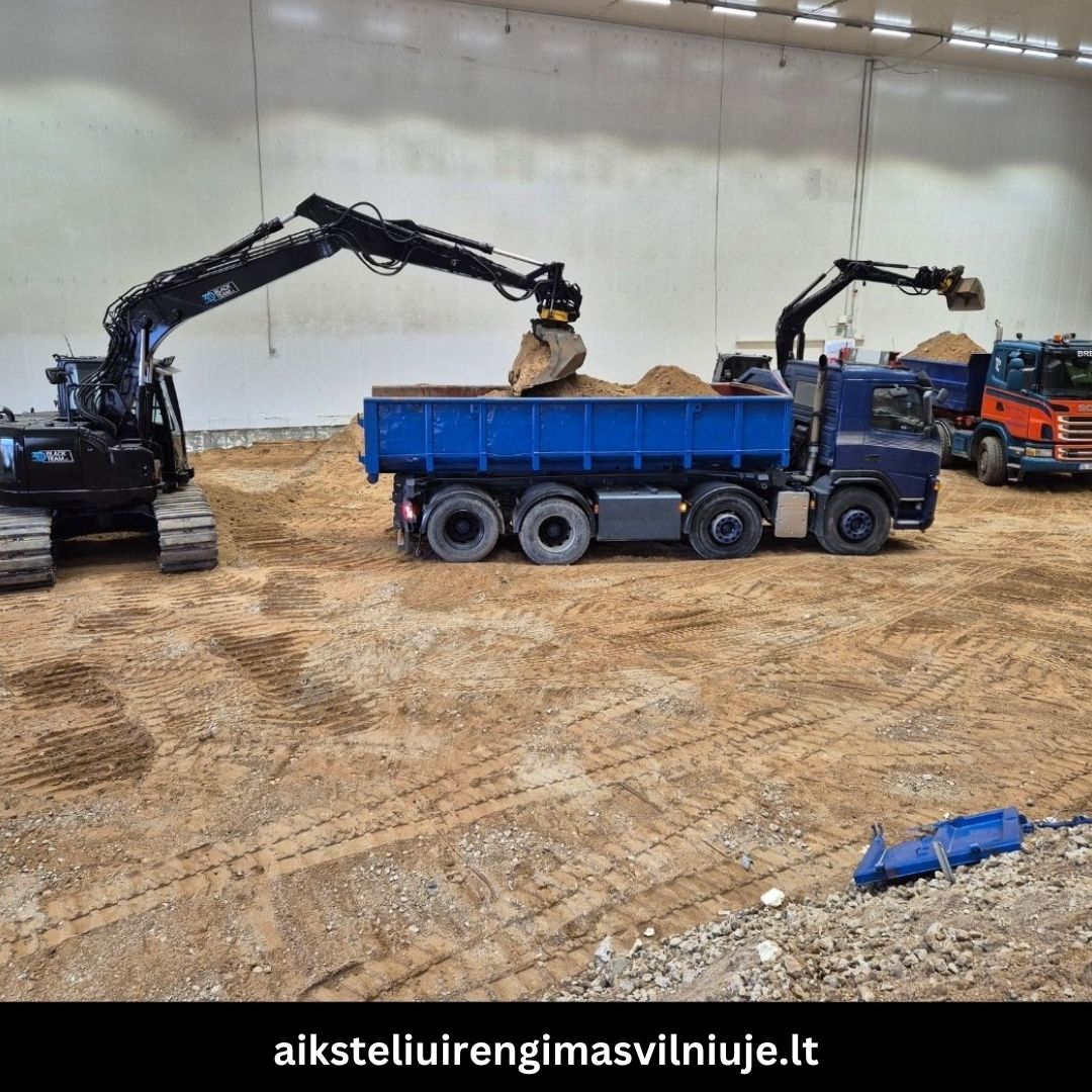 Aikštelių įrengimas Vilniuje darbai 3
