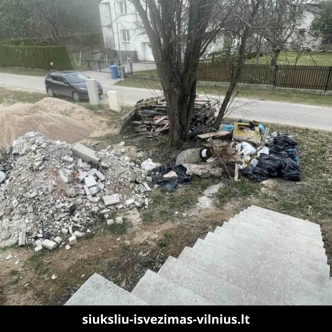 Šiukšlių išvežimas Vilniuje 2