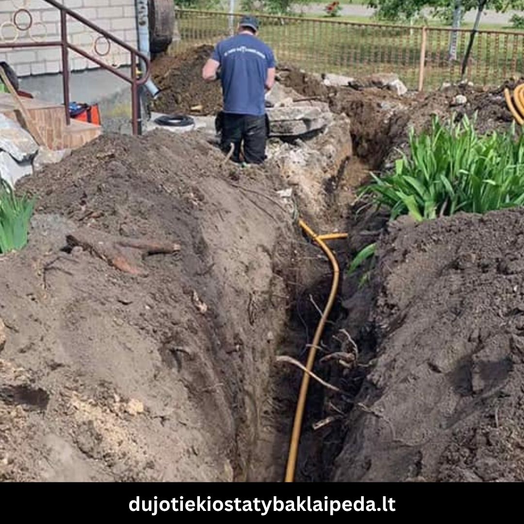 Atlikti dujotiekio darbai Klaipėdoje 6