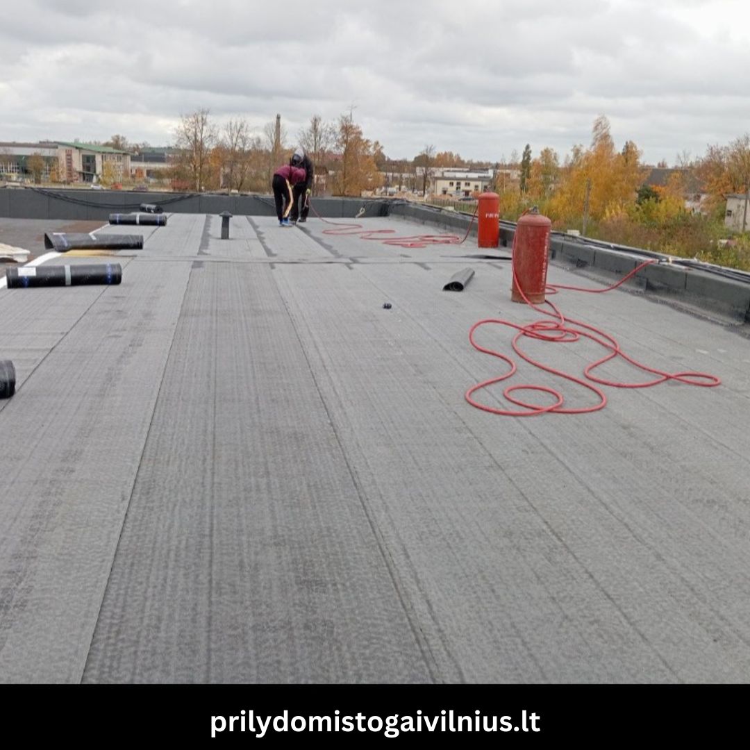 Prilydomi stogai Vilniuje atlikti darbai 6