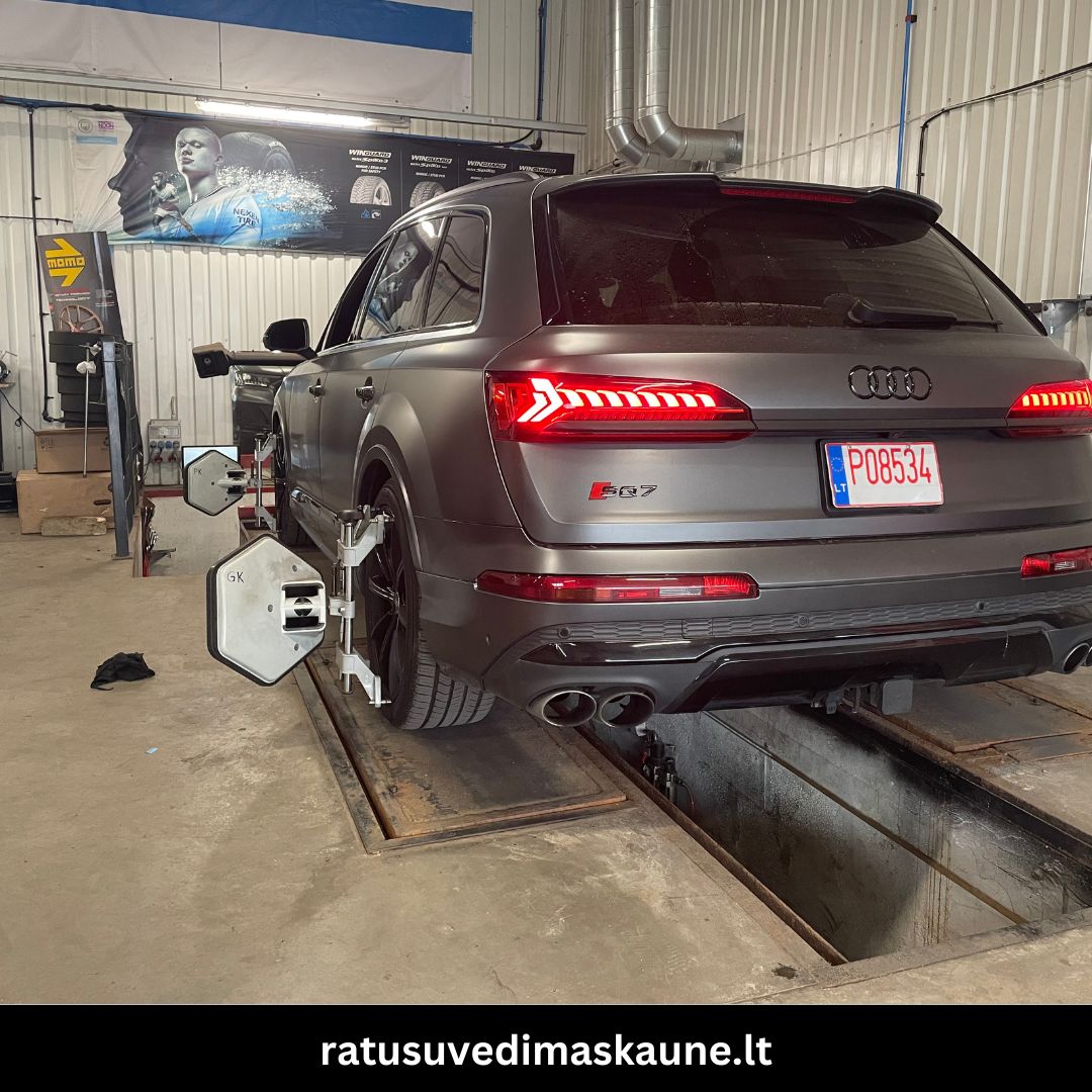 Ratų suvedimas Kaune darbai 6