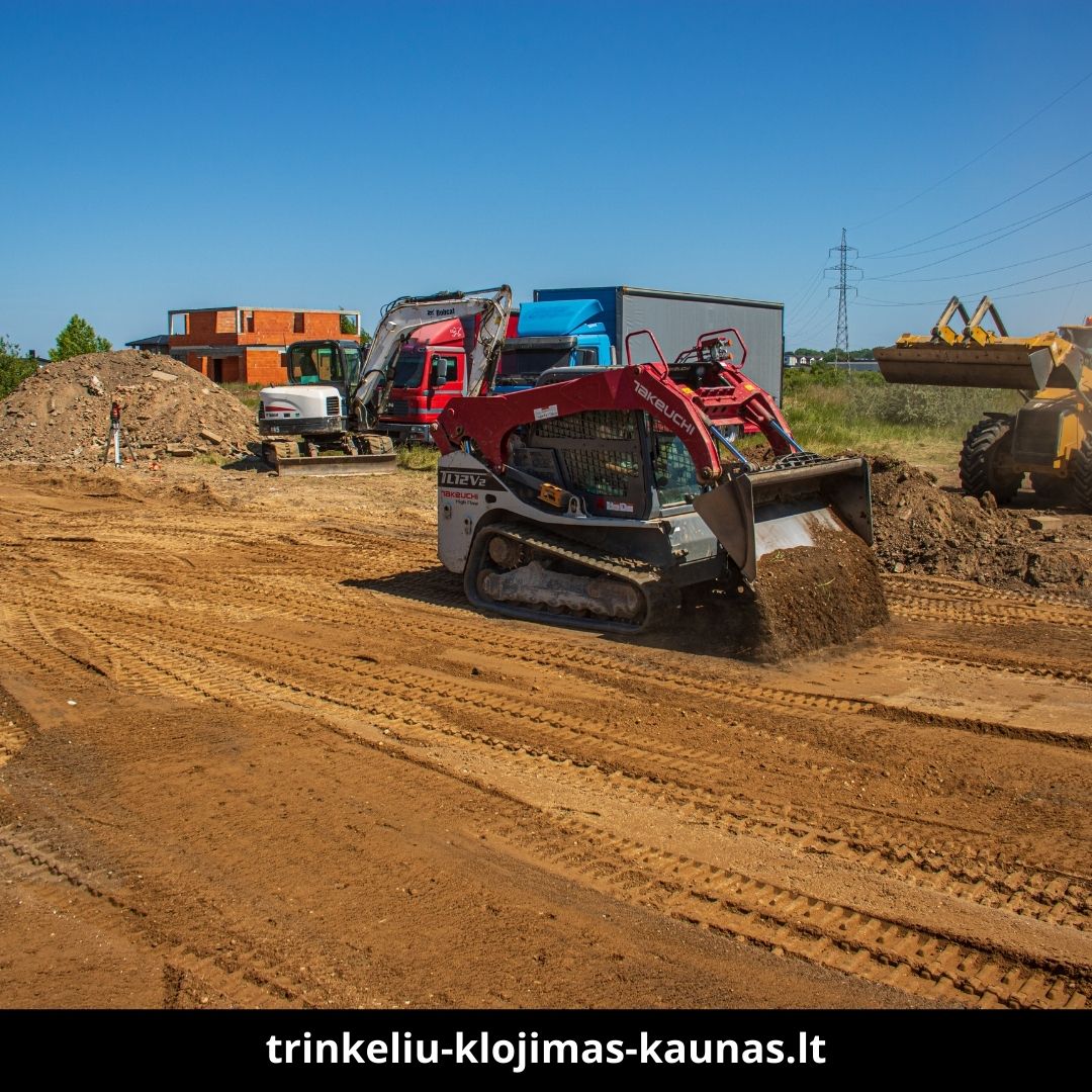 Trinkelių klojimas Kaunas atlikti darbai 1