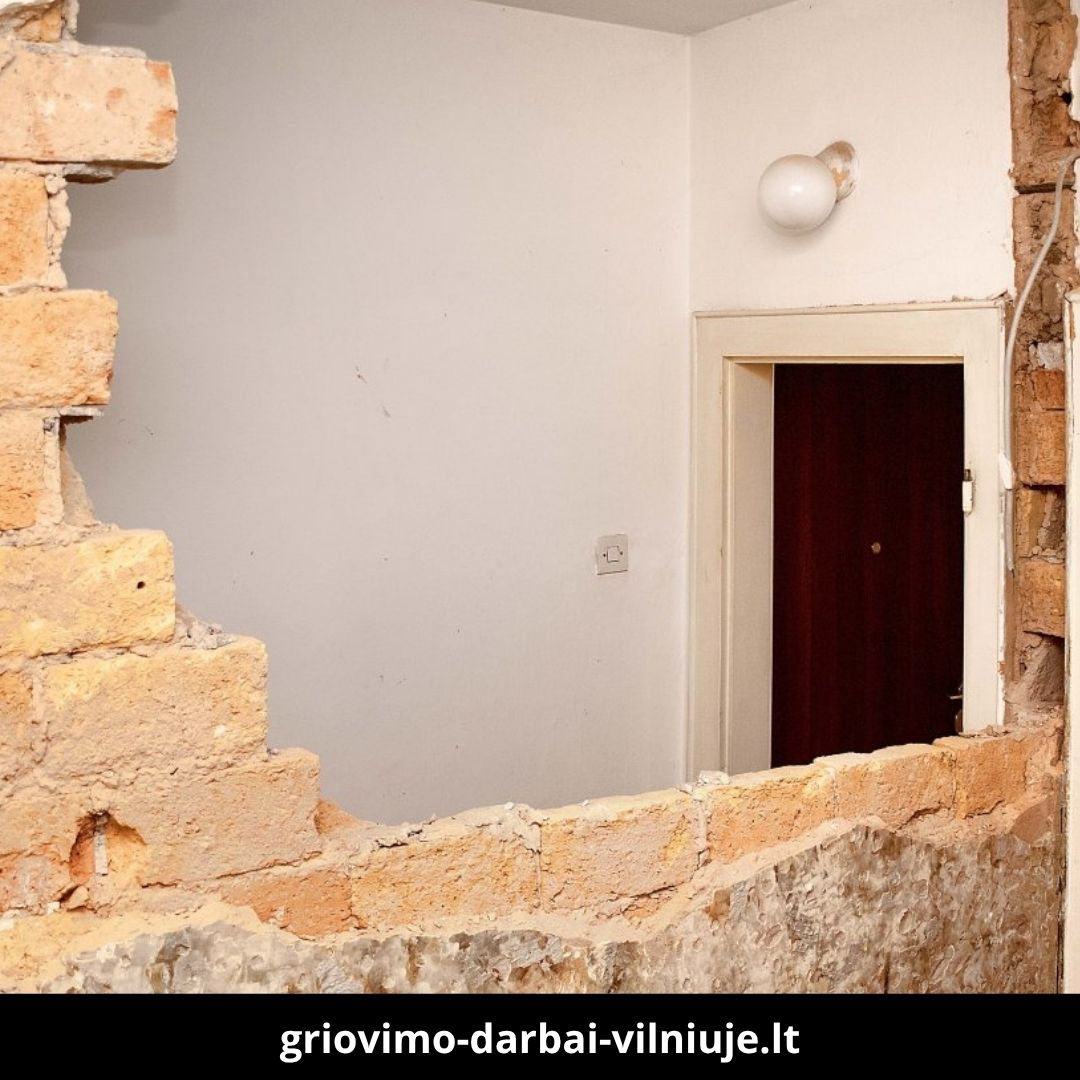 Griovimo darbai atlikti Vilniuje 1