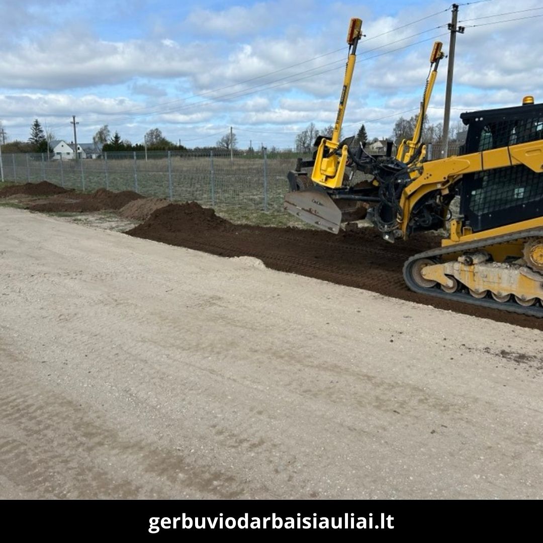 Gerbūvio darbai Šiauliai atlikti darbai 1