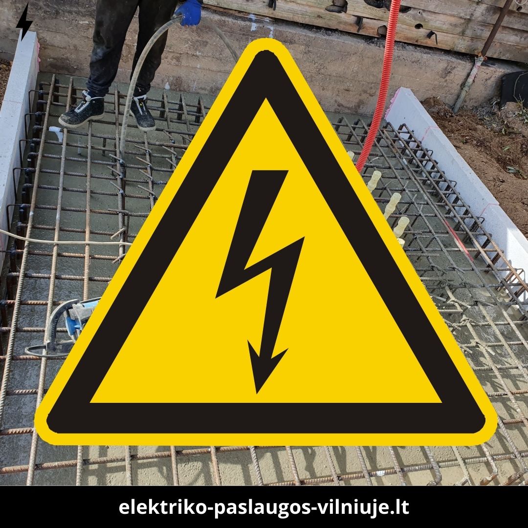 Elektriko paslaugos Vilniuje atlikti darbai 1