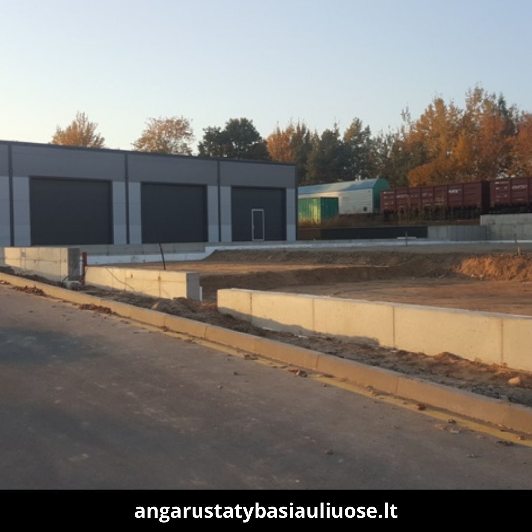 Angarų statyba Šiauliuose atlikti darbai 8