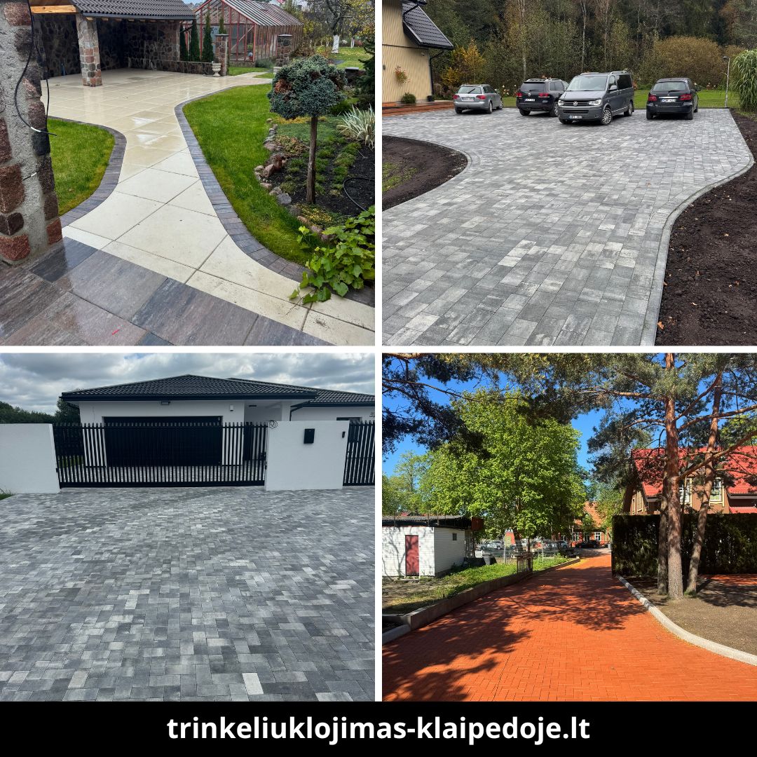 Trinkelių klojimas Klaipėdoje