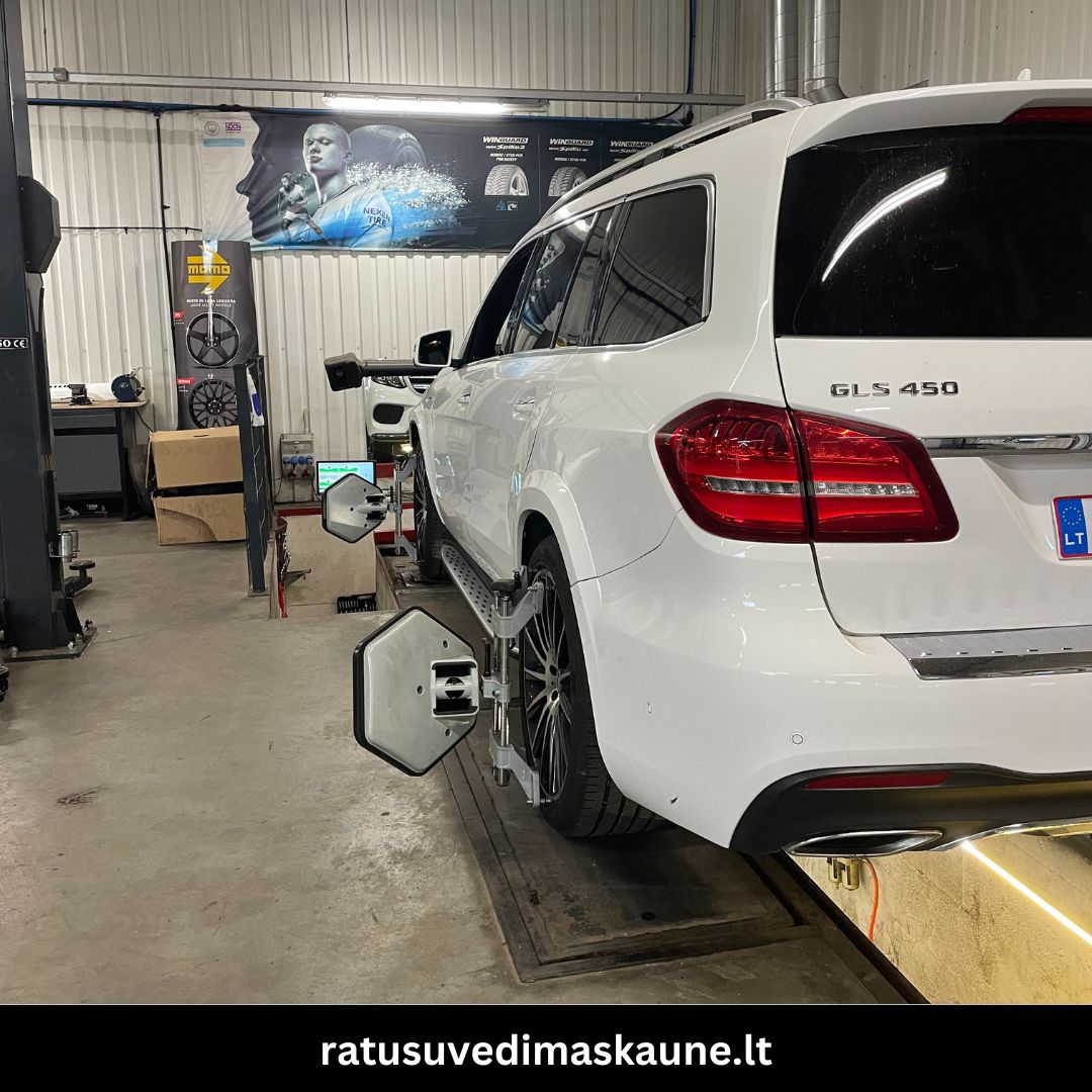 Ratų suvedimas Kaune darbai 2