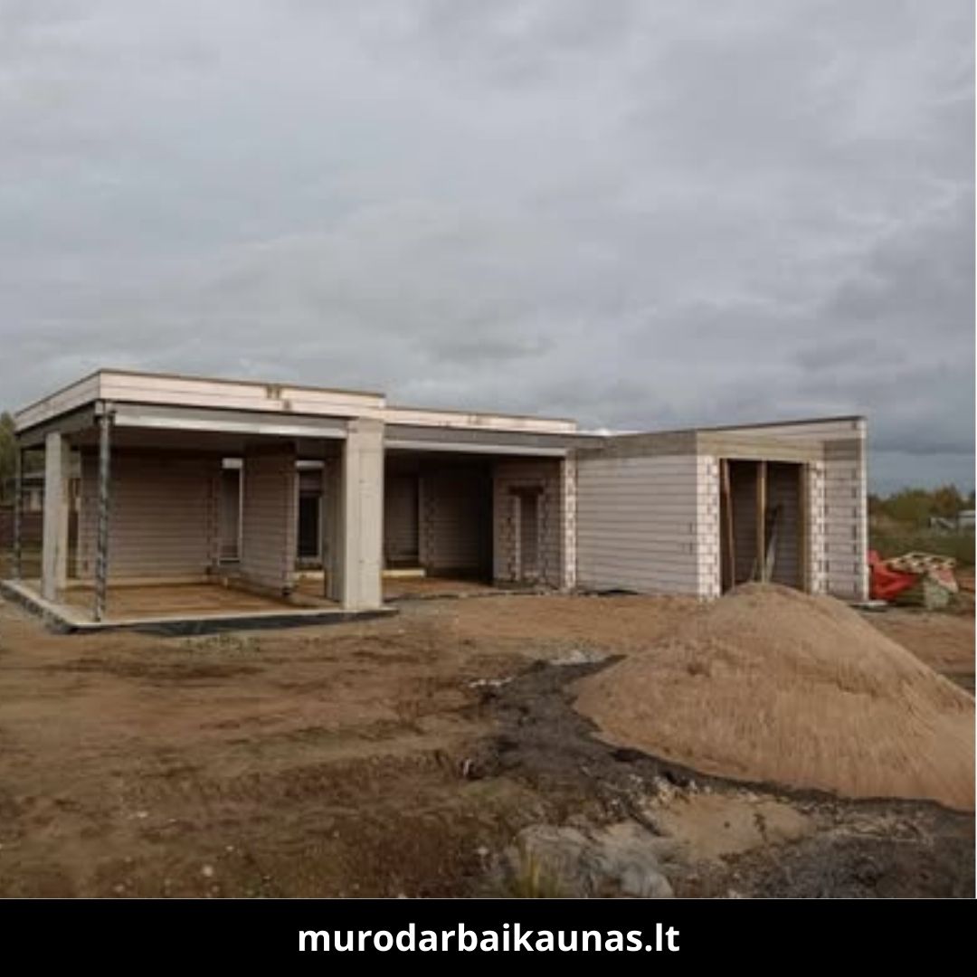 Mūro darbai Kaune atlikti darbai 3