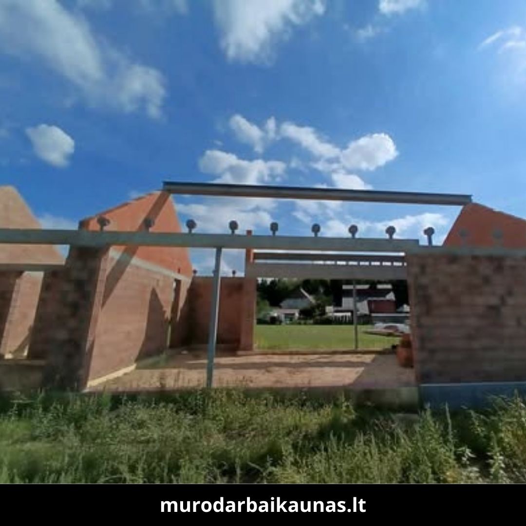 Mūro darbai Kaune atlikti darbai 9