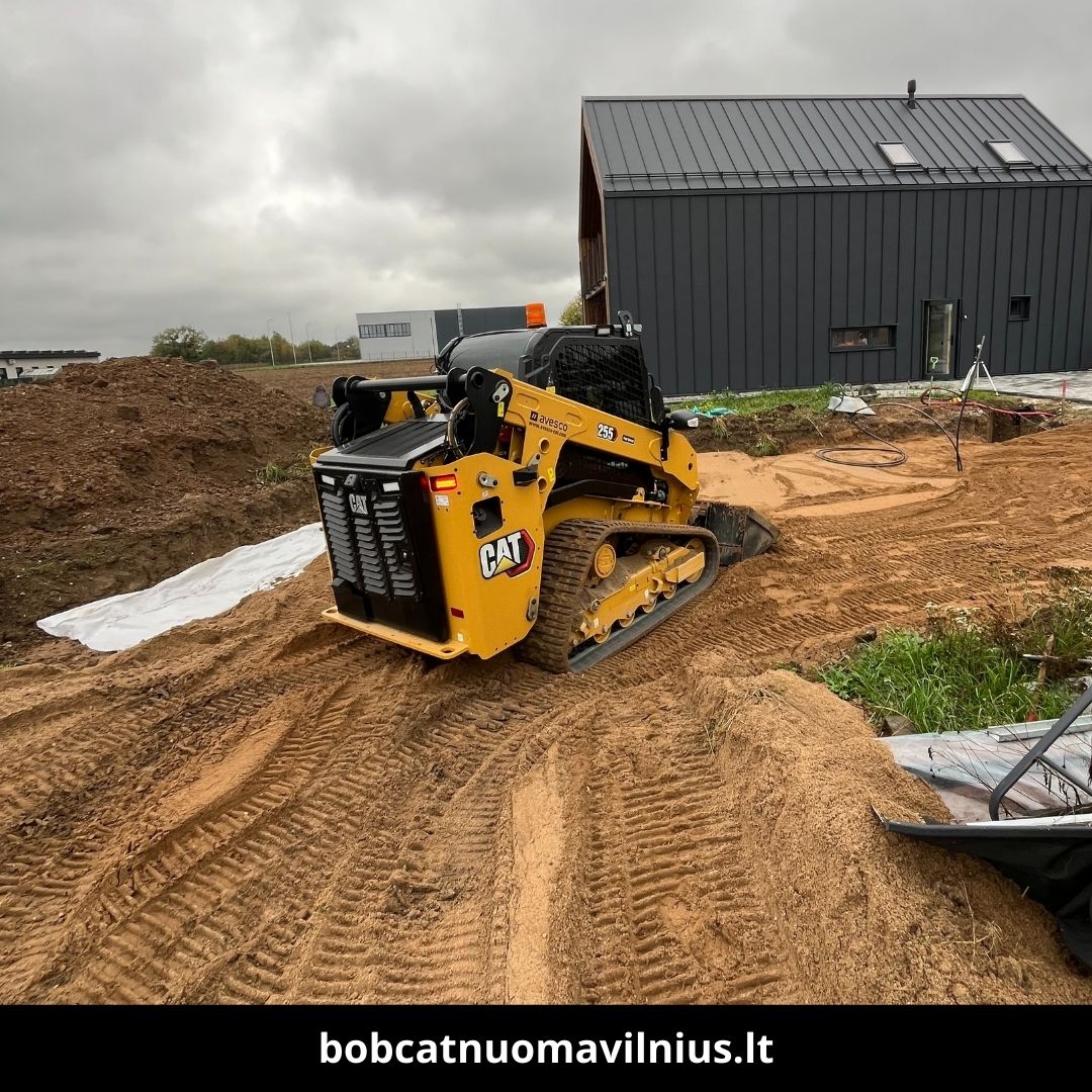 Bobcat nuoma Vilniuje atlikti darbai 4