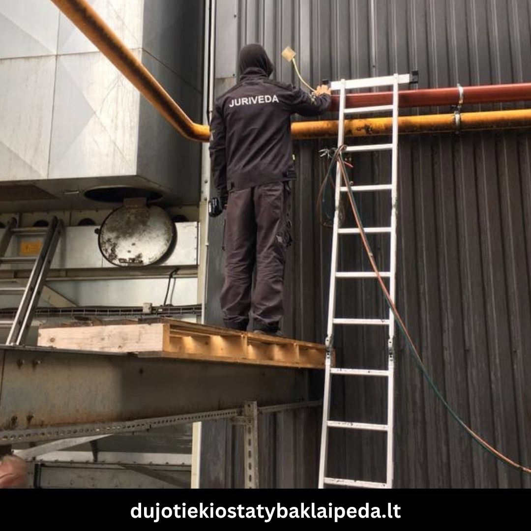 Atlikti dujotiekio darbai Klaipėdoje 4