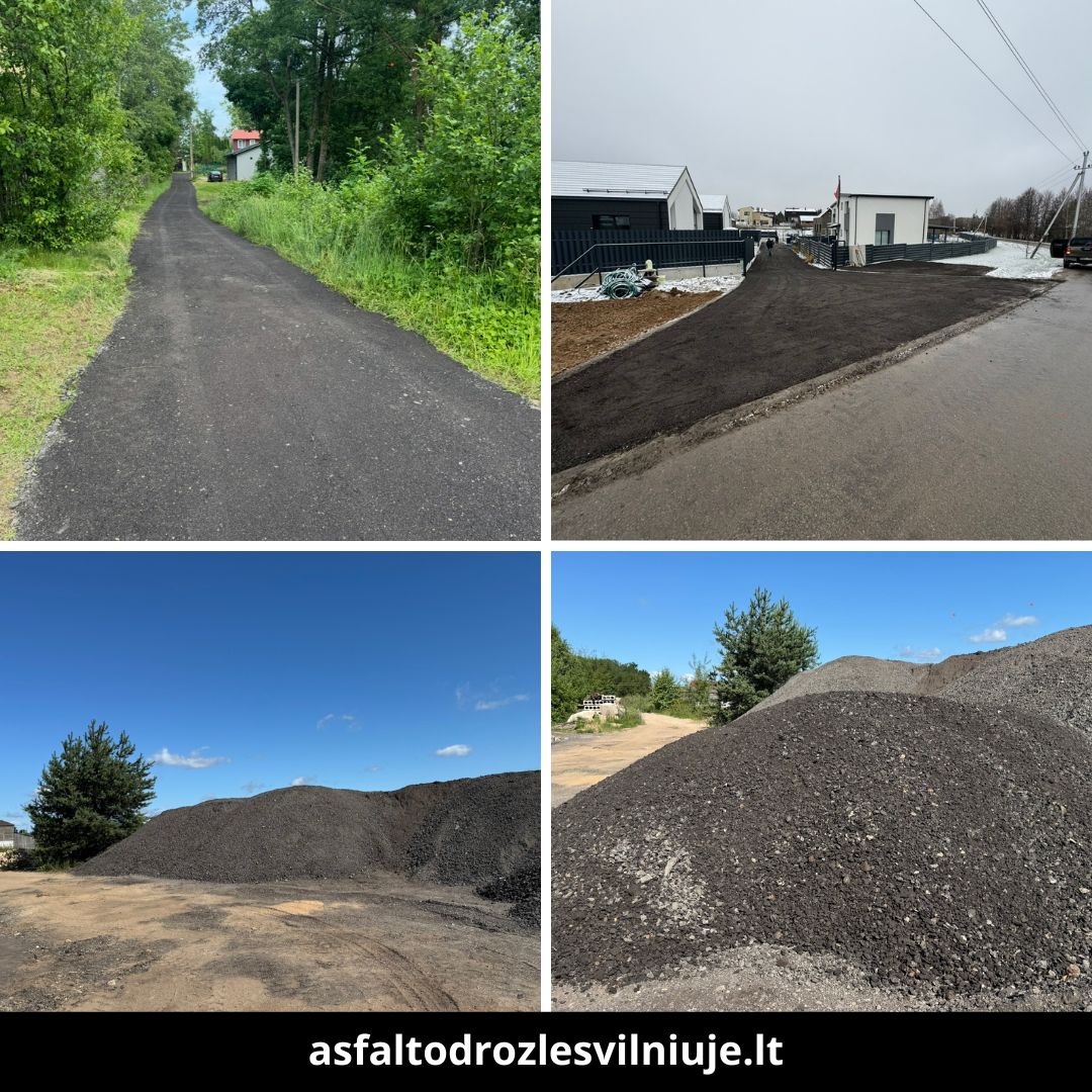 Asfalto drožlės Vilniuje