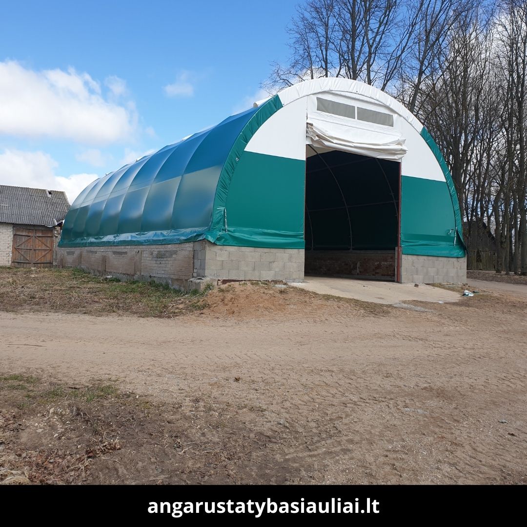 Angarų statyba Šiauliuose atlikti darbai 6