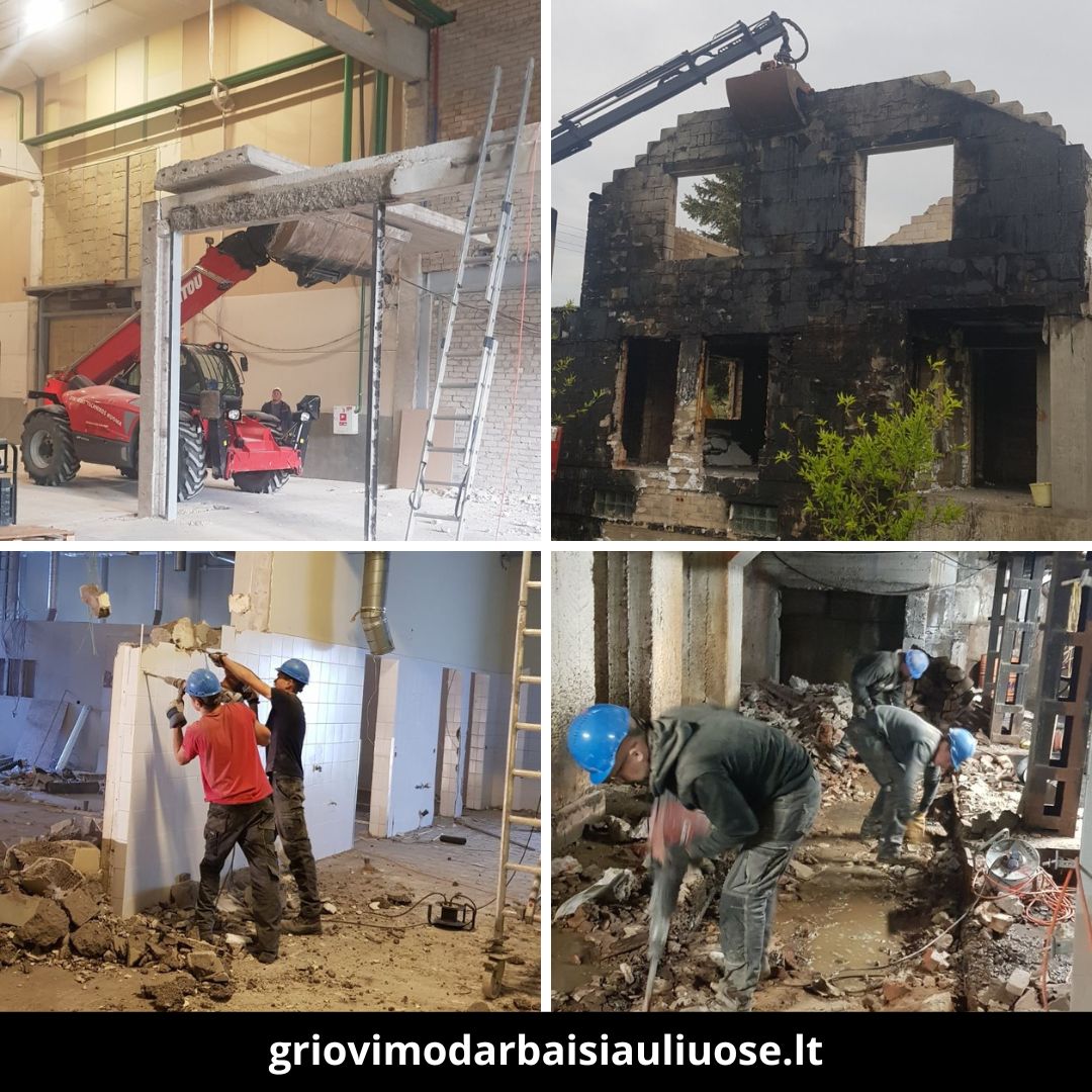Griovimo darbai Šiauliuose