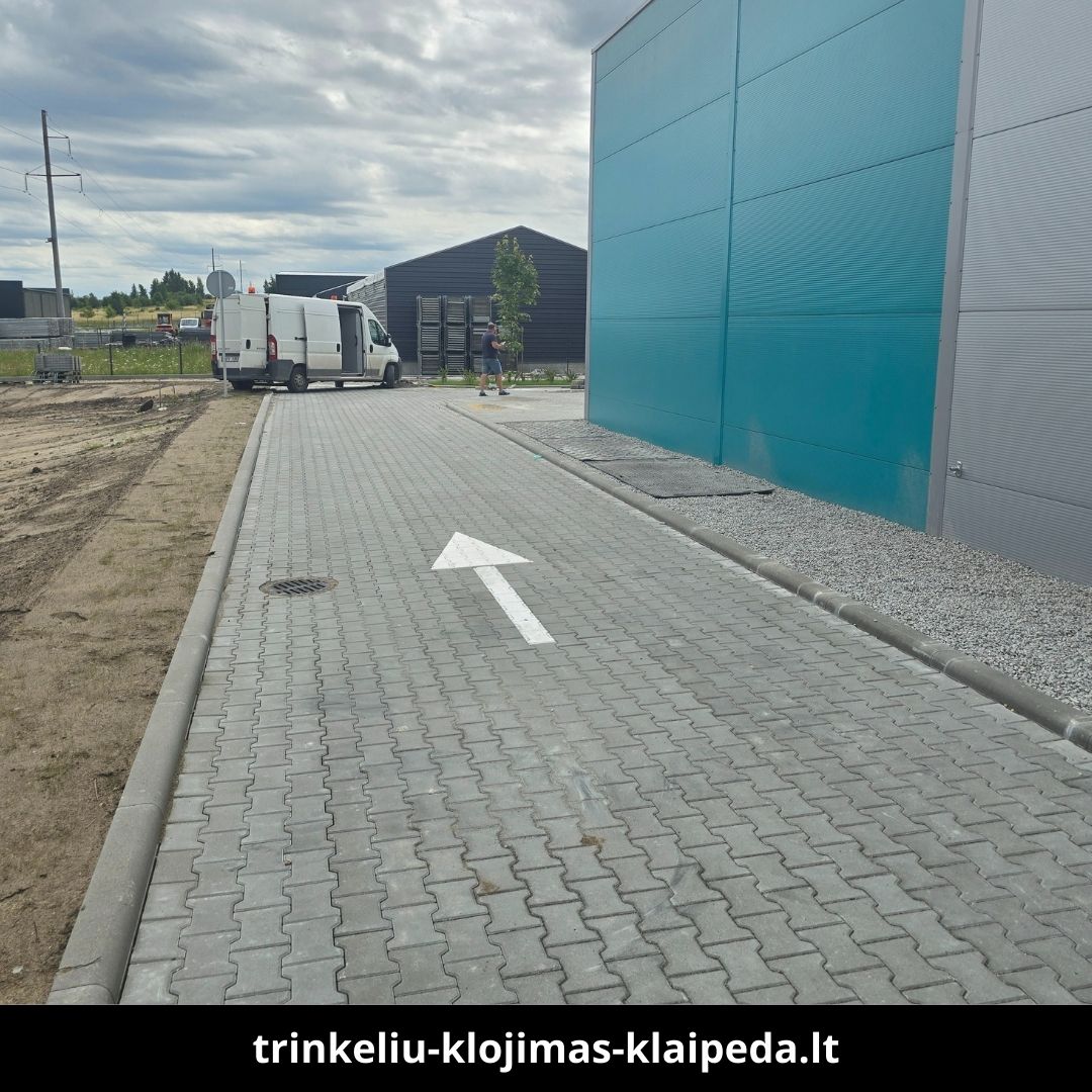 Trinkelių klojimas Kalipėdoje atlikti darbai 9