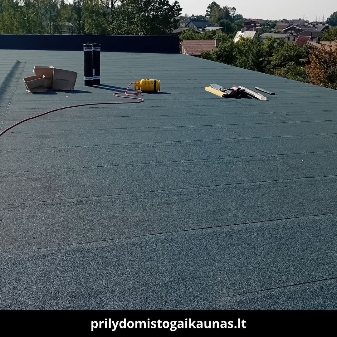 Prilydomi stogai Kaune atlikti darbai 5