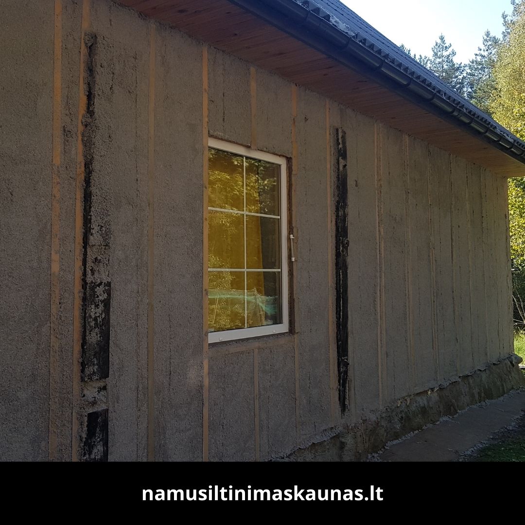 Namų šiltinimas Kaune 1