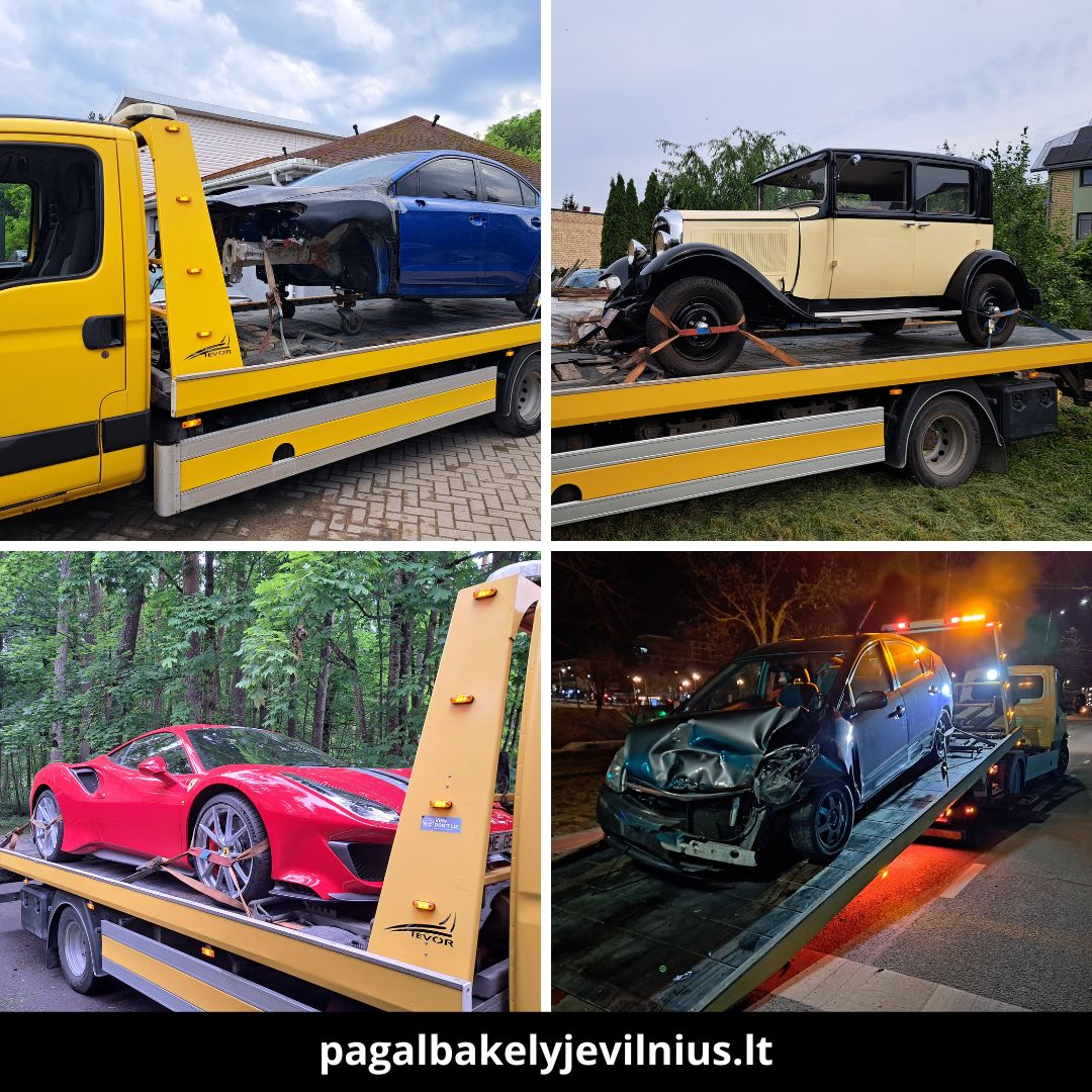 Pagalba kelyje Vilnius