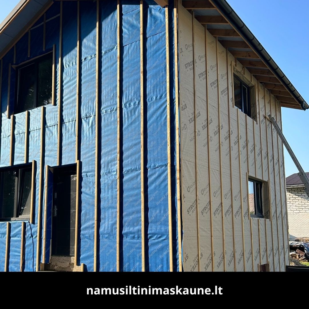 Namų šiltinimas Kaune "Šiltmena" atlikti darbai 1