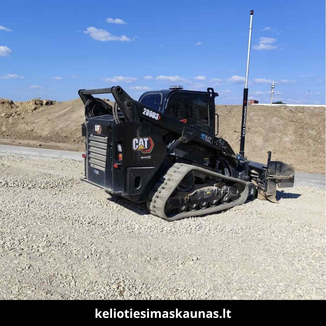 Kelio tiesimas Kaune darbai 2