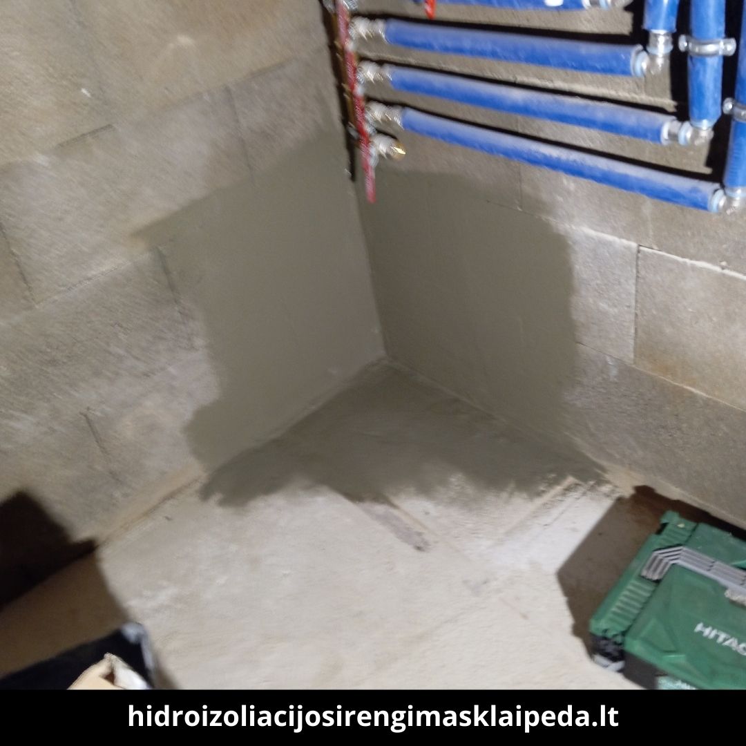 Hidroizoliacijos įrengimas Klaipėdoje atlikti darbai 3