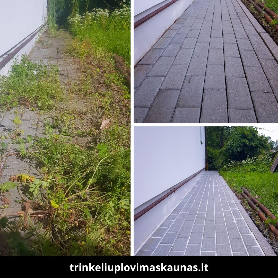 Trinkelių plovimas Kaune atlikti darbai 4