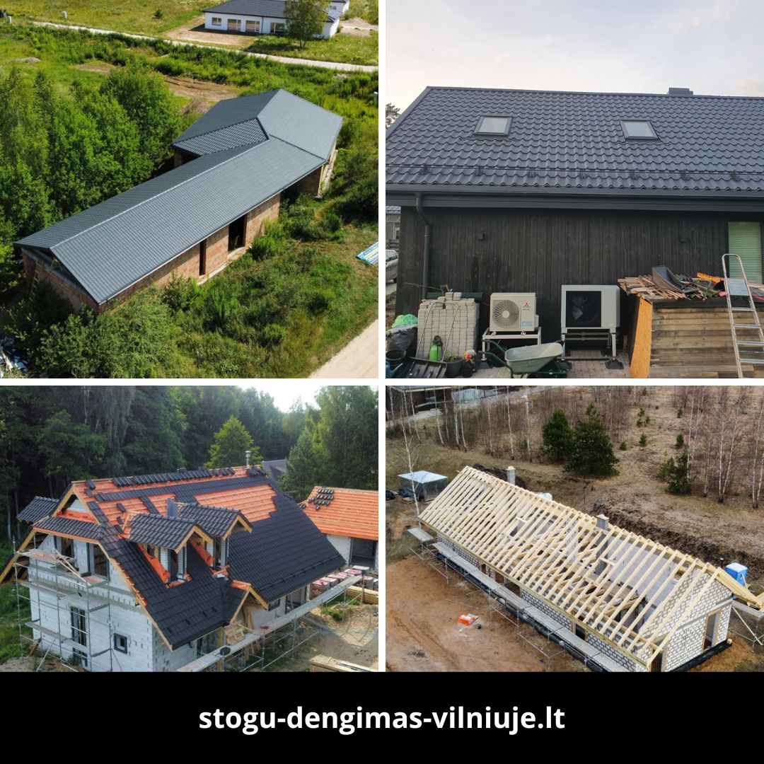 Stogu dengimas Vilniuje AV Stogai