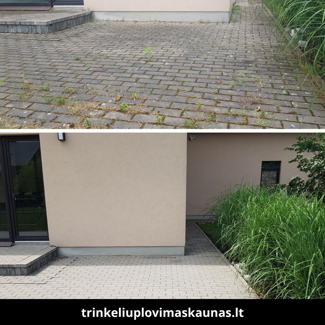 Trinkelių plovimas Kaune atlikti darbai 3