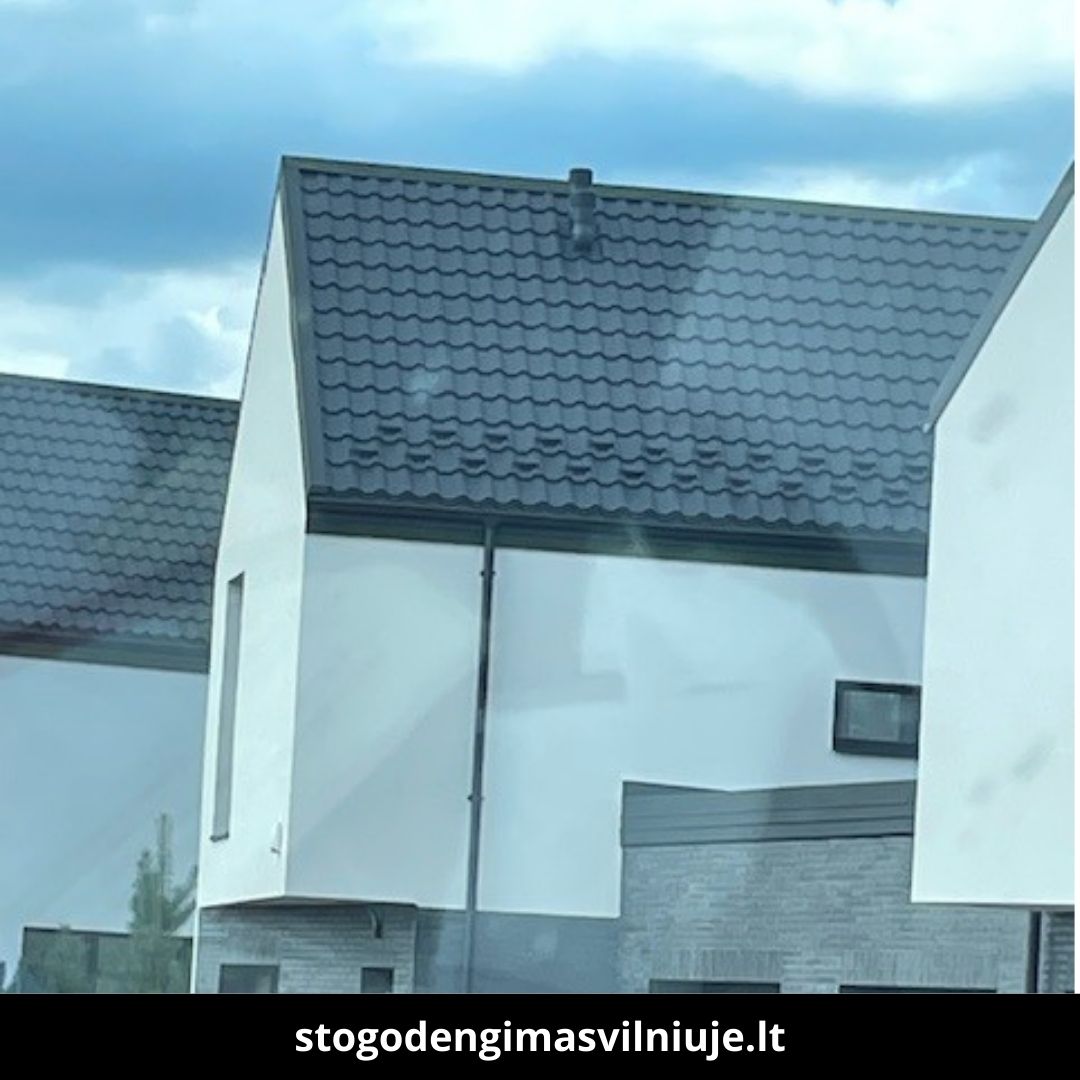 Stogo dengimas Vilniuje atlikti darbai 1