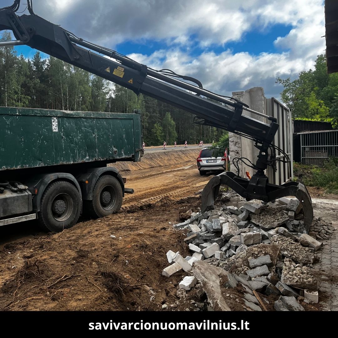Savivarčio nuoma Vilniuje darbai 2