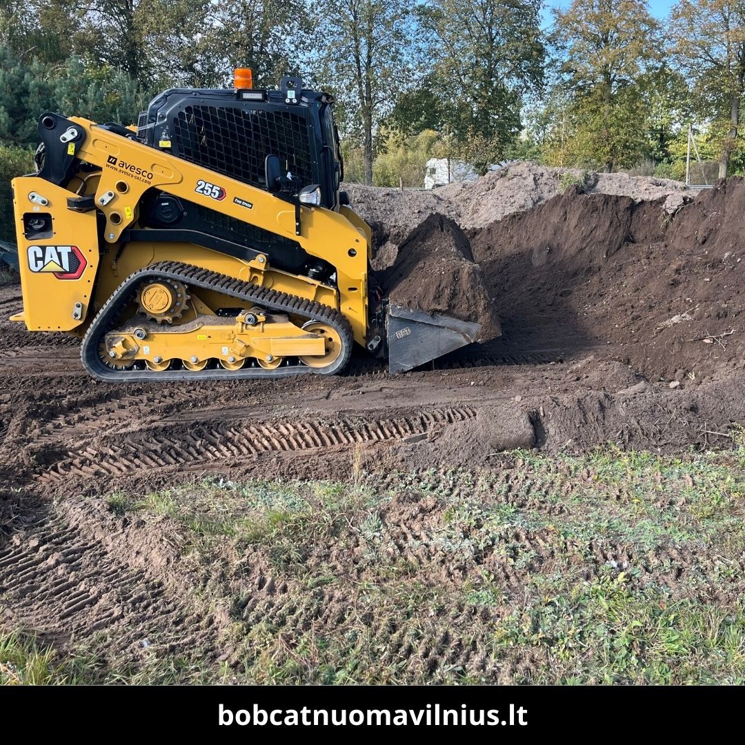 Bobcat nuoma Vilniuje atlikti darbai 3