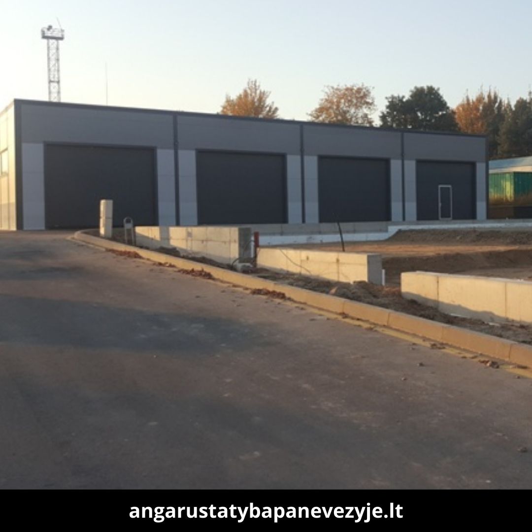 Angarų statyba Panevėžyje atlikti darbai 9