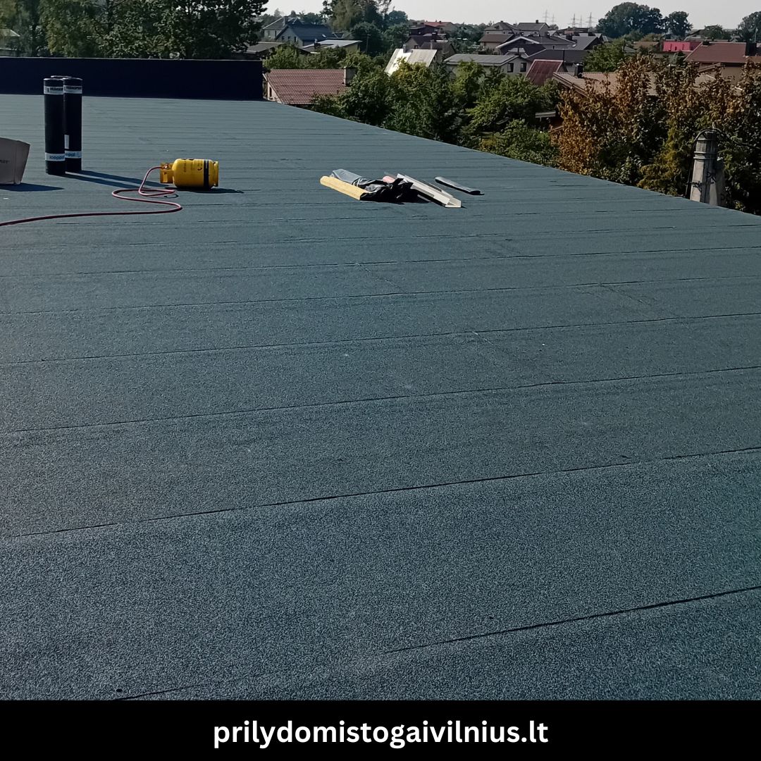 Prilydomi stogai Vilniuje atlikti darbai 1