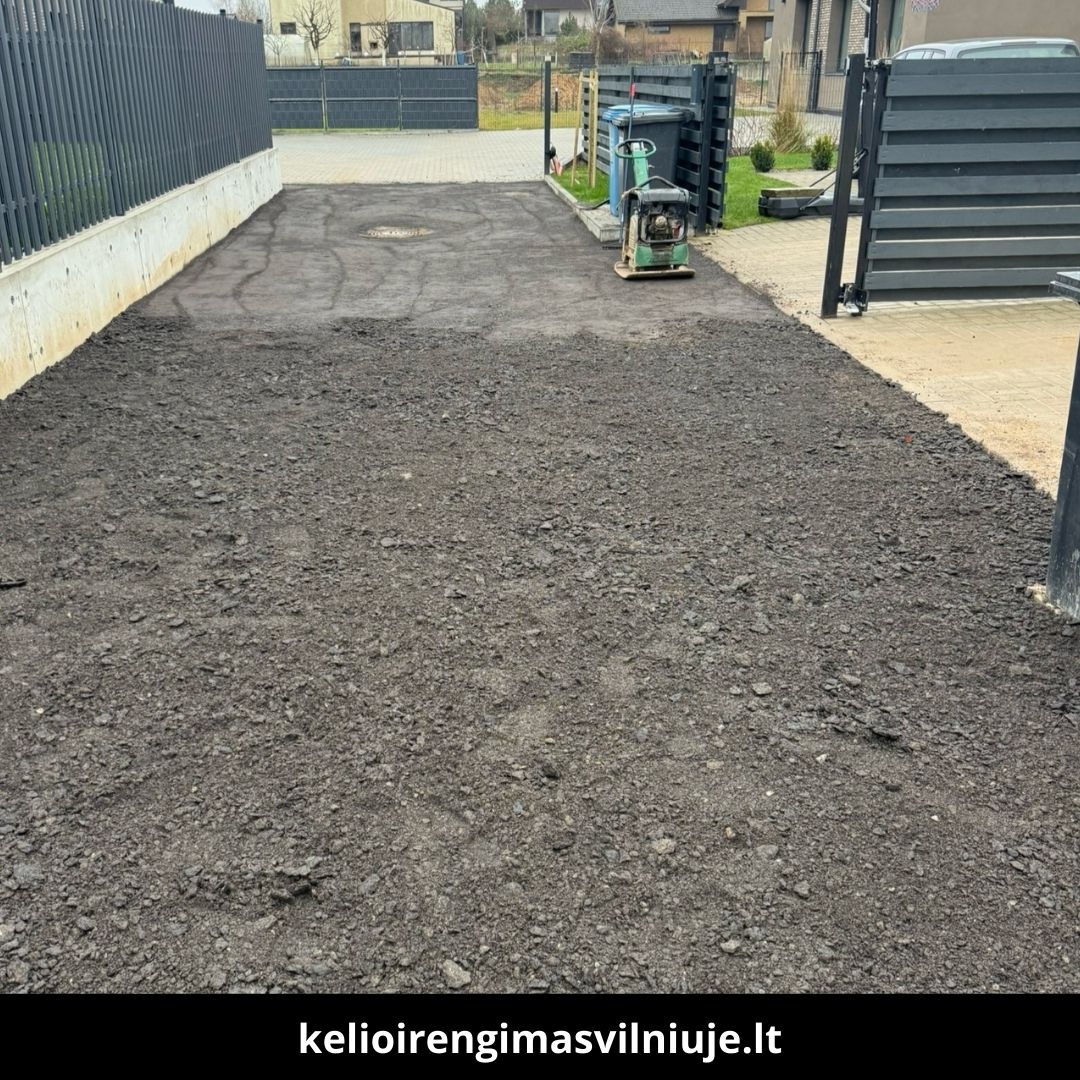 Kelio įrengimas Vilniuje darbai 5