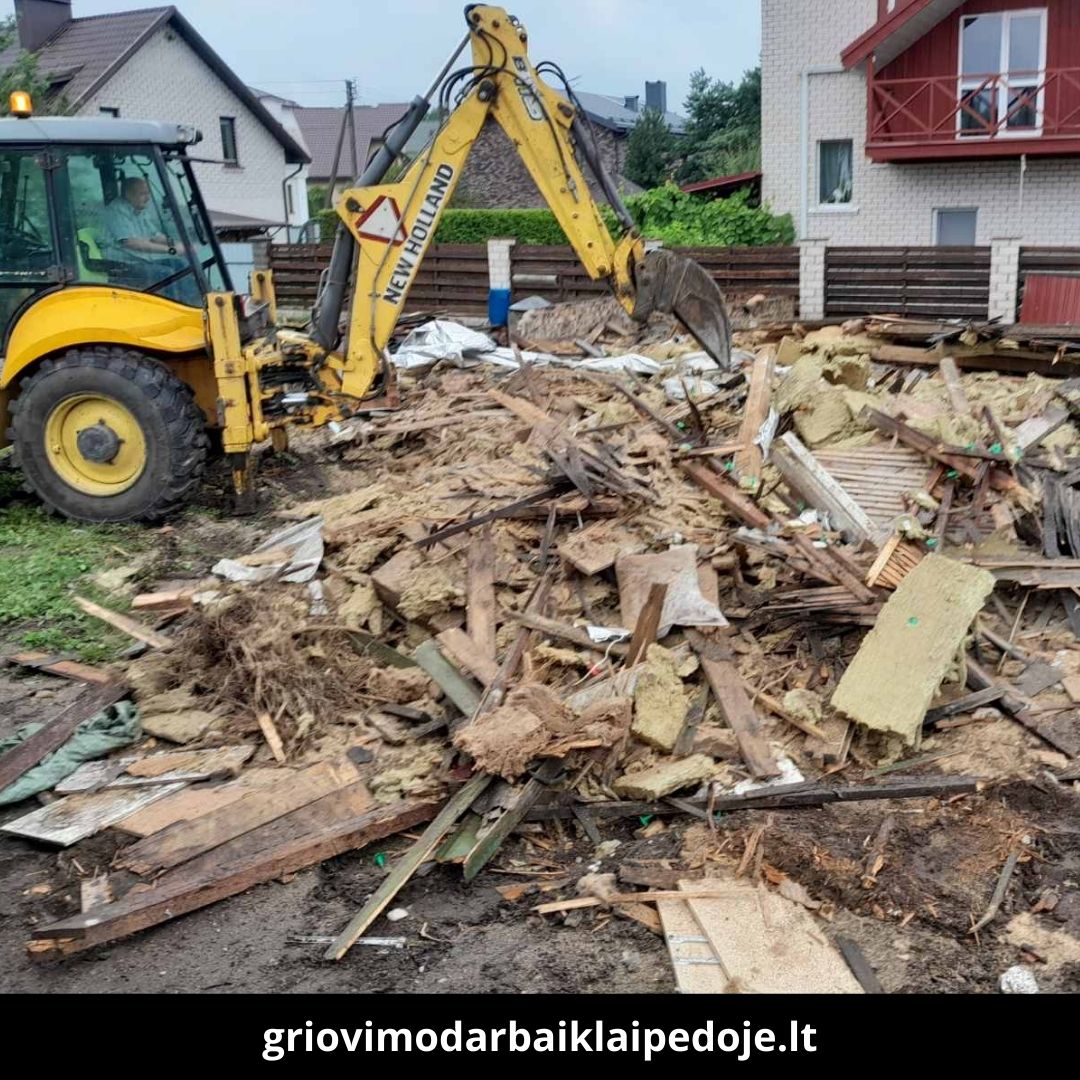 Griovimo darbai Klaipėdoje atlikti darbai 3