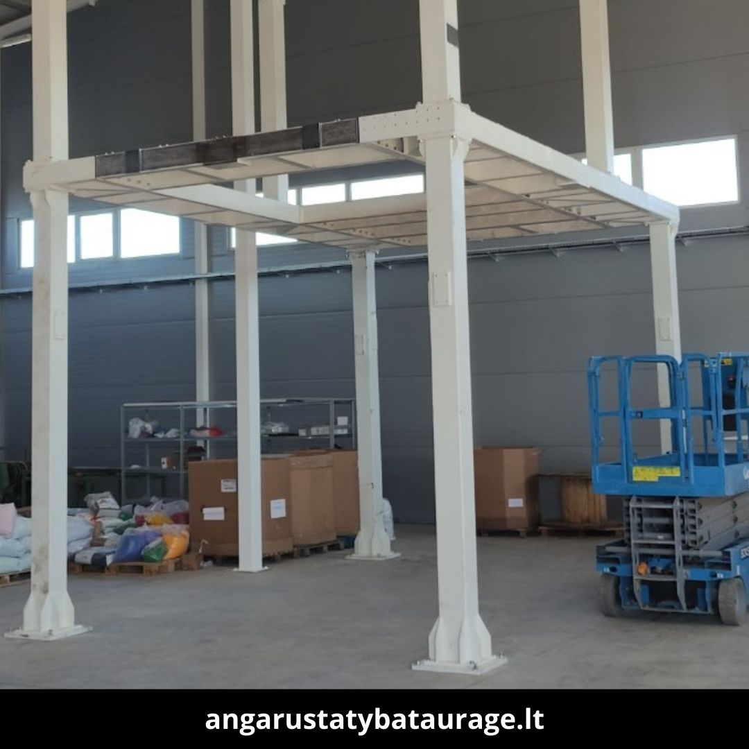 Angarų statyba Tauragėje atlikti darbai 6
