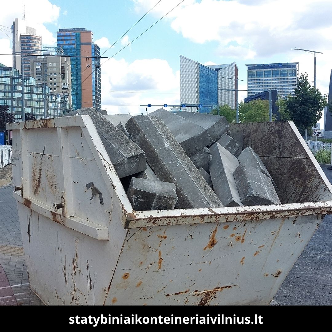 Statybiniai konteineriai Vilniuje 1