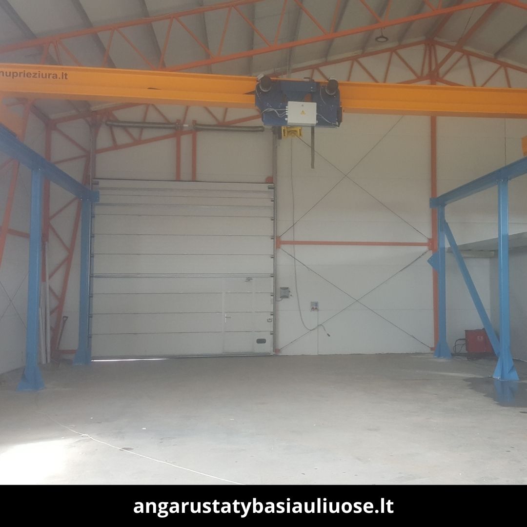 Angarų statyba Šiauliuose atlikti darbai 9