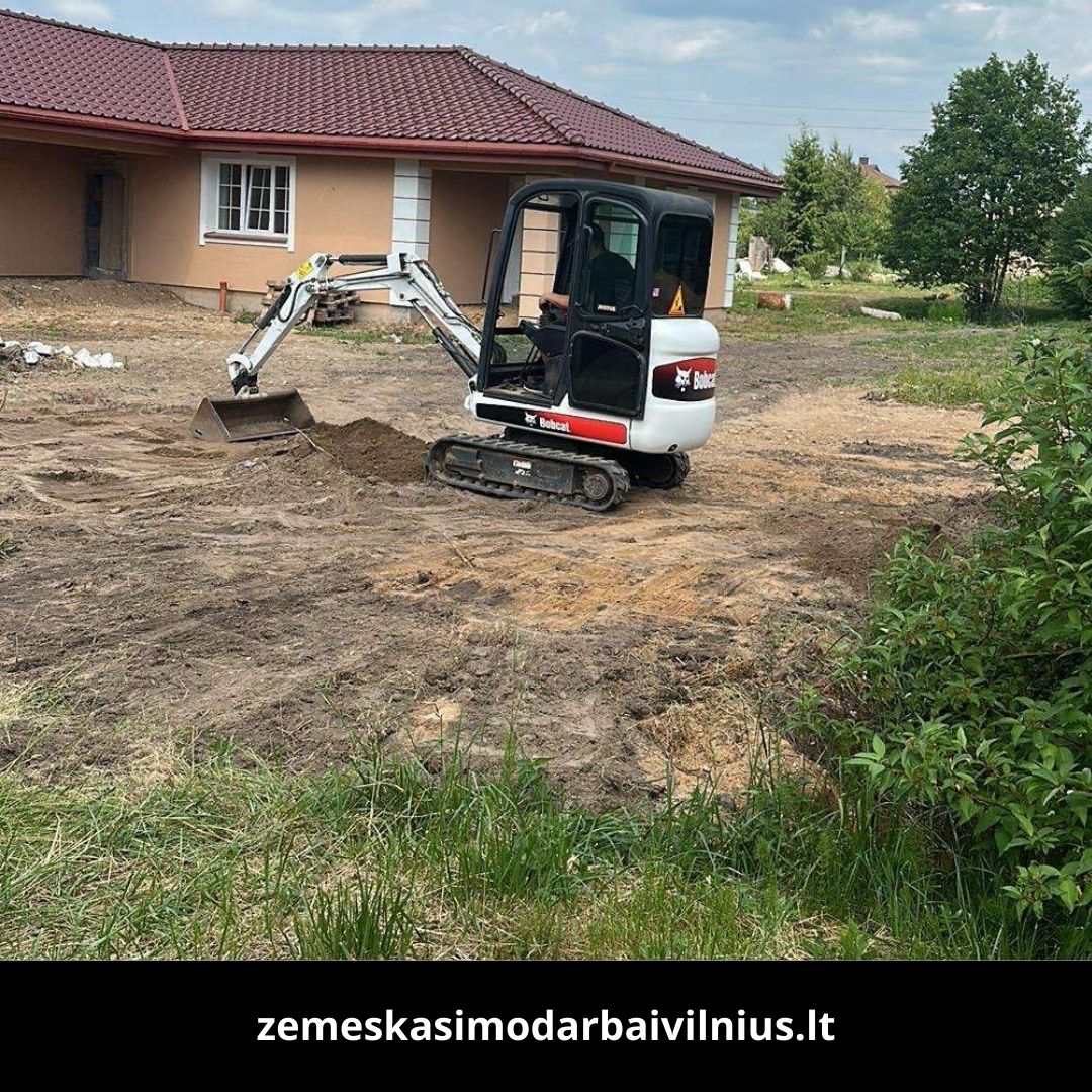 Zemes kasimo darbai Vilnius atlikti 1