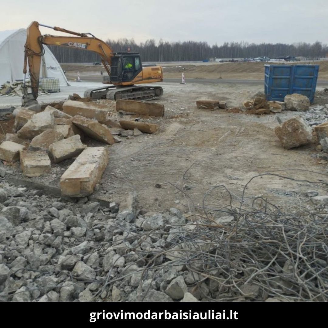 Griovimo darbai Šiauliai atlikti darbai 3