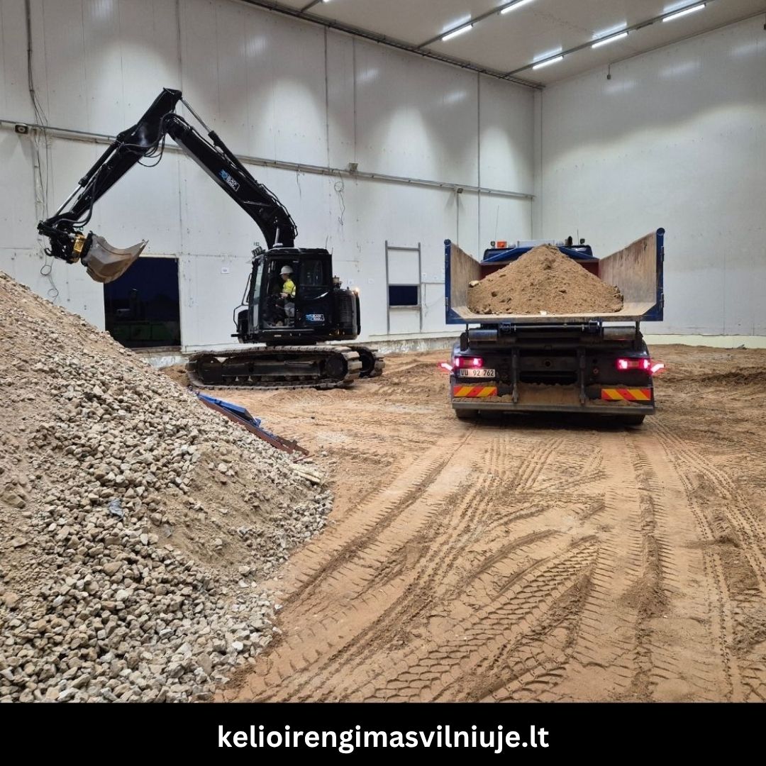 Kelio įrengimas Vilniuje darbai 8