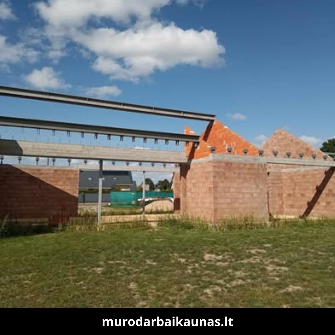 Mūro darbai Kaune atlikti darbai 8